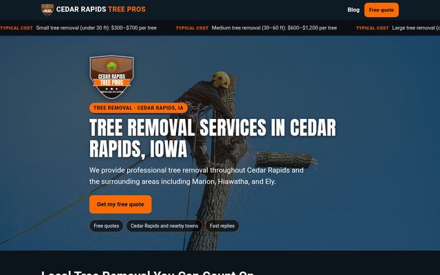Cedar Rapids Tree Pros