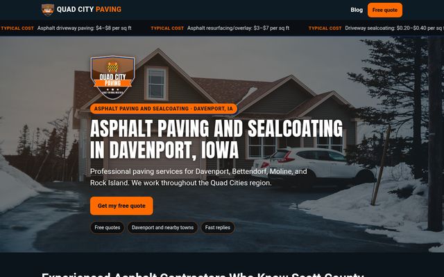 Quad City Paving