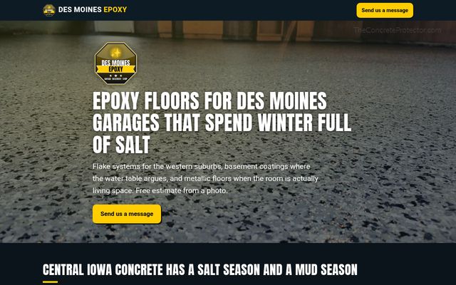 Des Moines Epoxy (regional clone)
