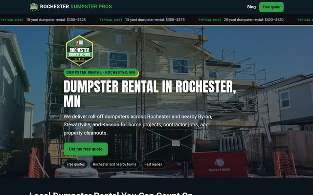 Rochester Dumpster Pros