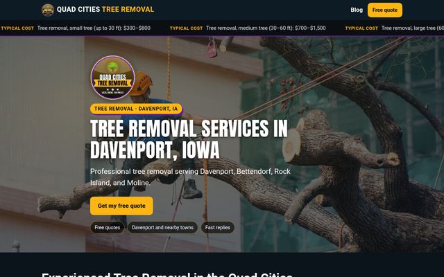 Quad Cities Tree Removal